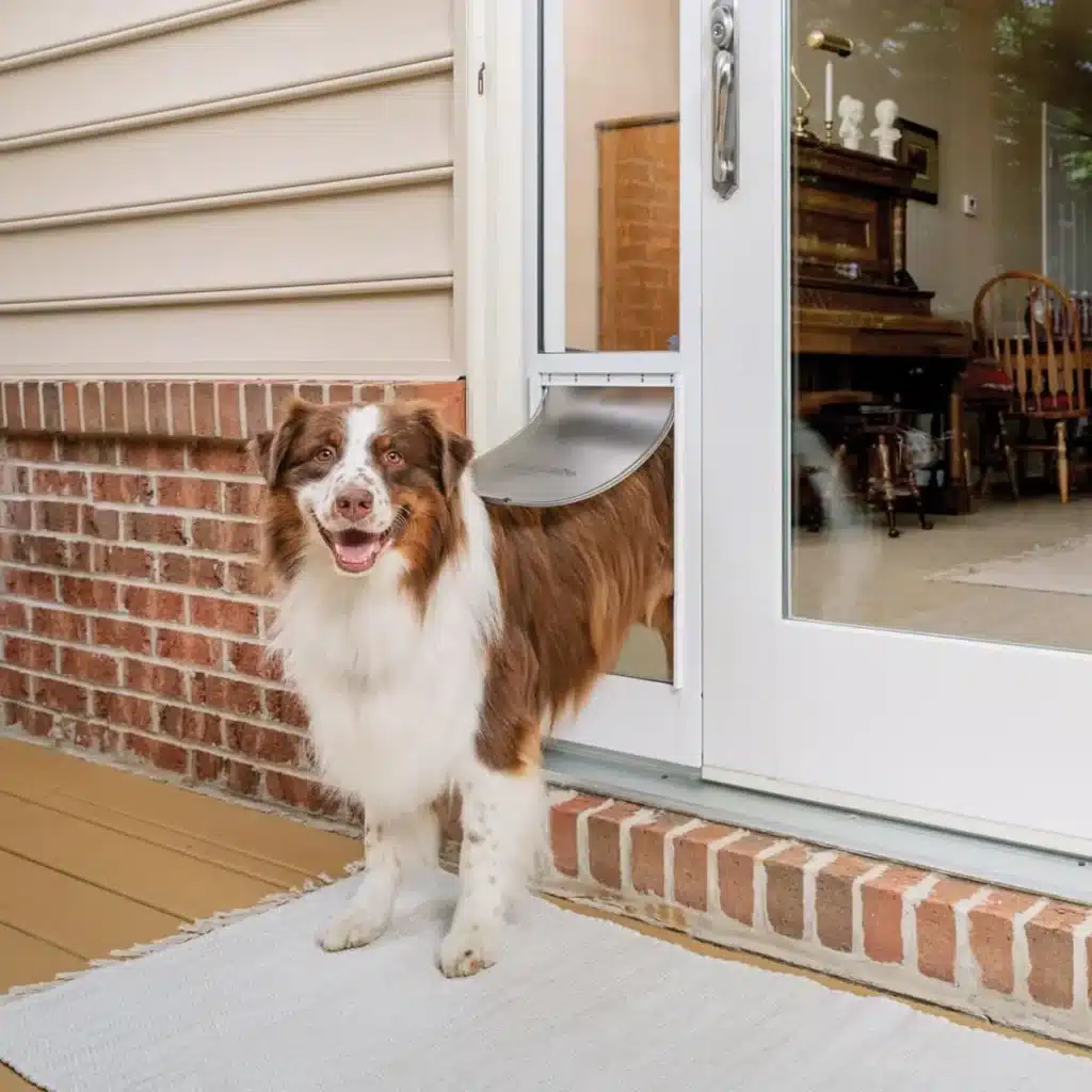 sliding pet door