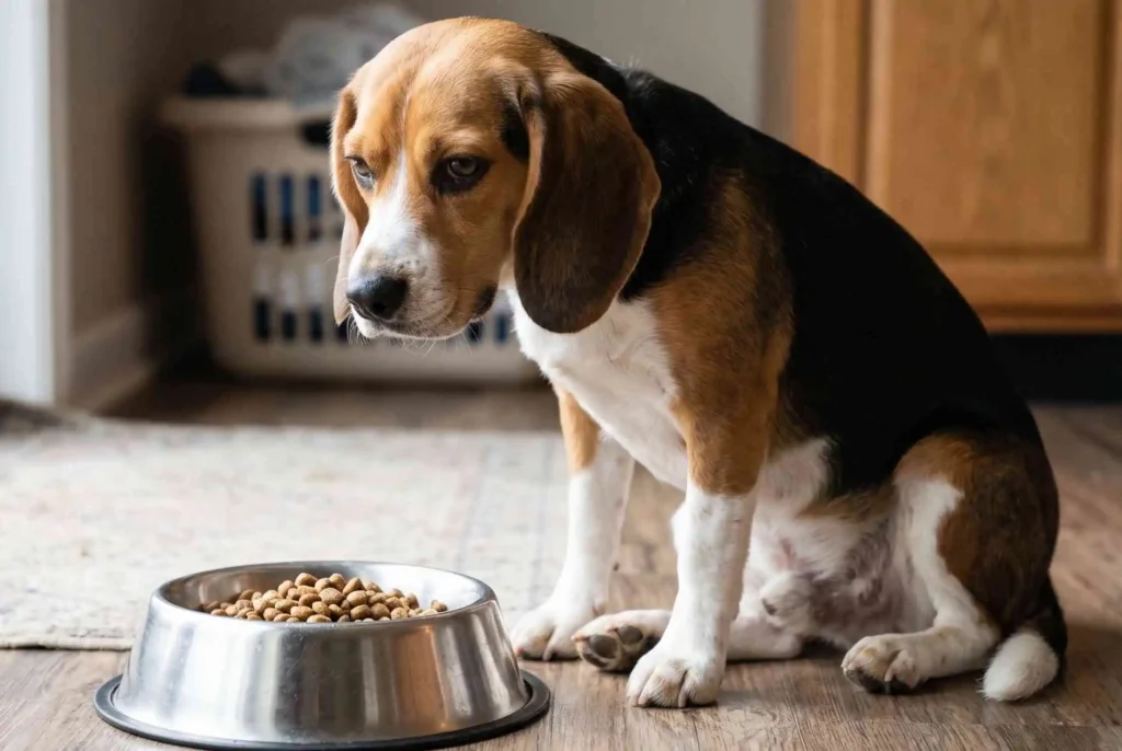 dog not eating