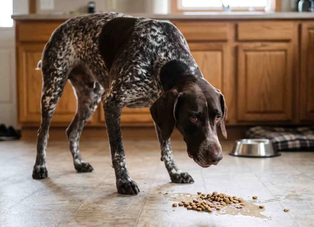 Dog Throwing Up Undigested Food