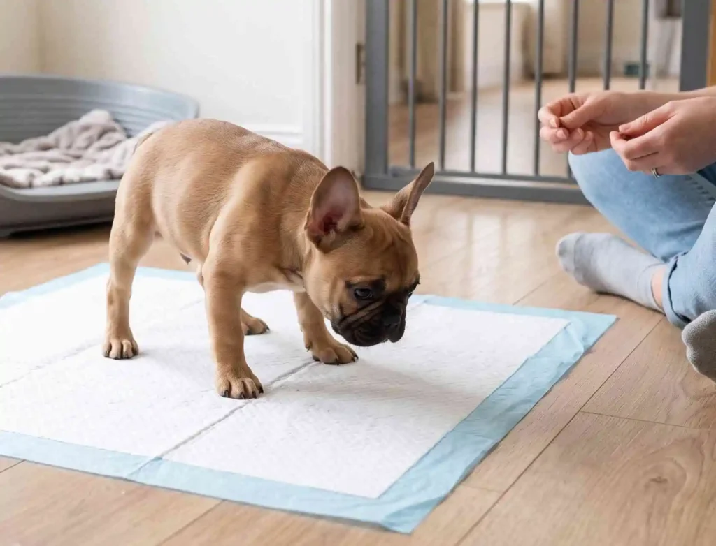 Potty Training a Puppy With Puppy Pads